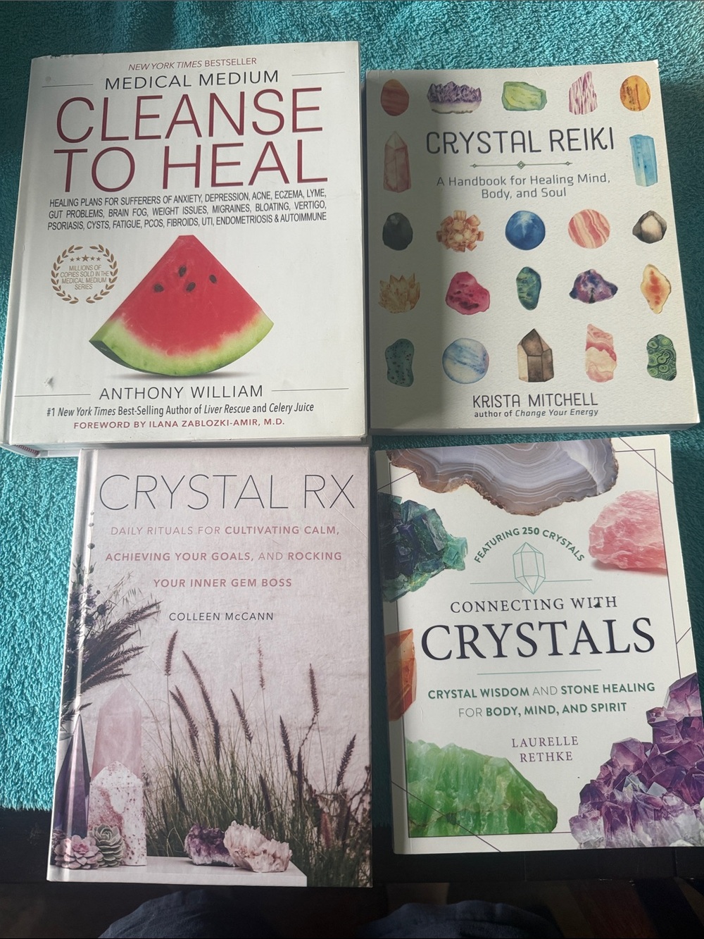 Crystal & Healing Book Bundle — Cleanse to Heal + Crystal Reiki
